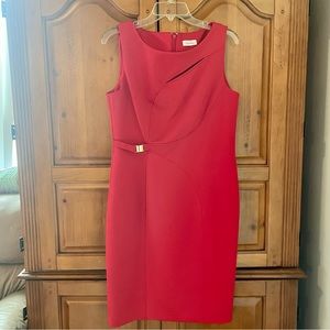 Calvin Klein Red Dress